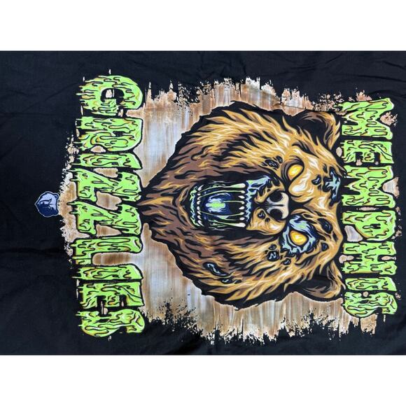 Memphis Grizzlies XXL T-Shirt Halloween Bear Graphic NWT NBA - Picture 2 of 6